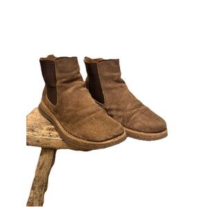 Born Brody Distressed Glazed Ginger Chelsea Suede Boot  9.5 Men 42.5